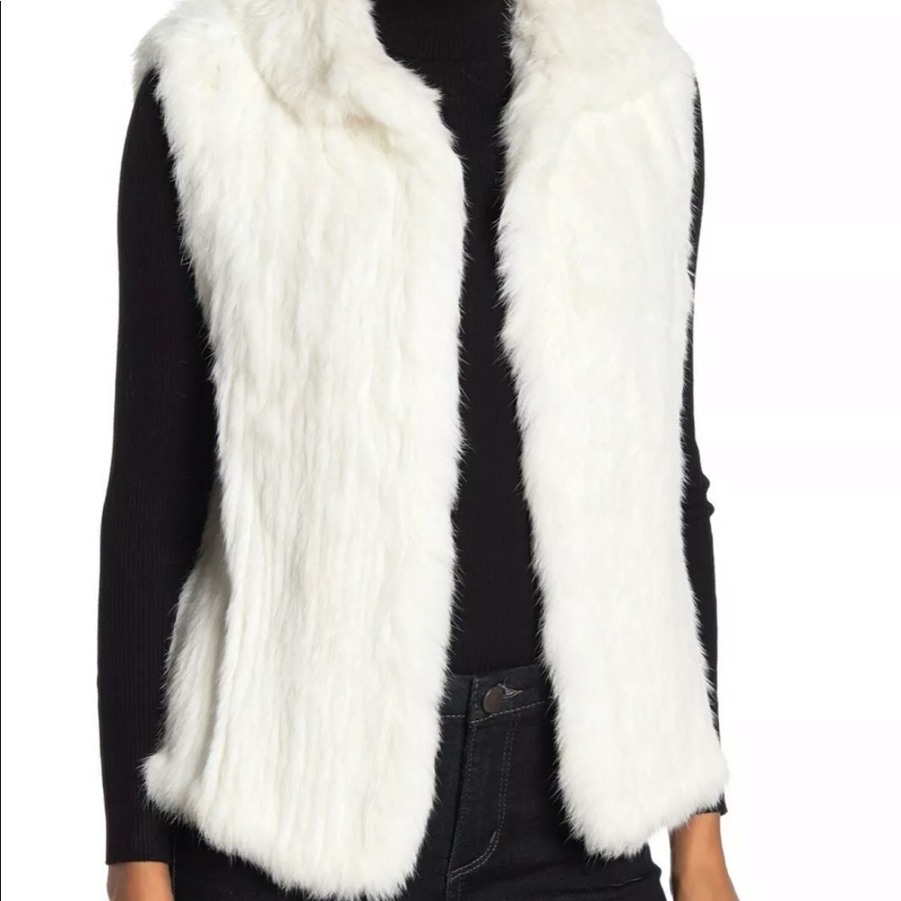 Bagatelle Real Rabbit Fur Vest